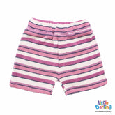 Fancy Shorts Brown Color | Little Darling - Zubaidas Mothershop